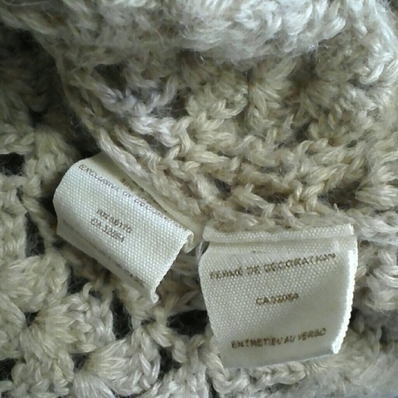 Free People Boho Crochet Sweater Size Small - Picture 6 of 6